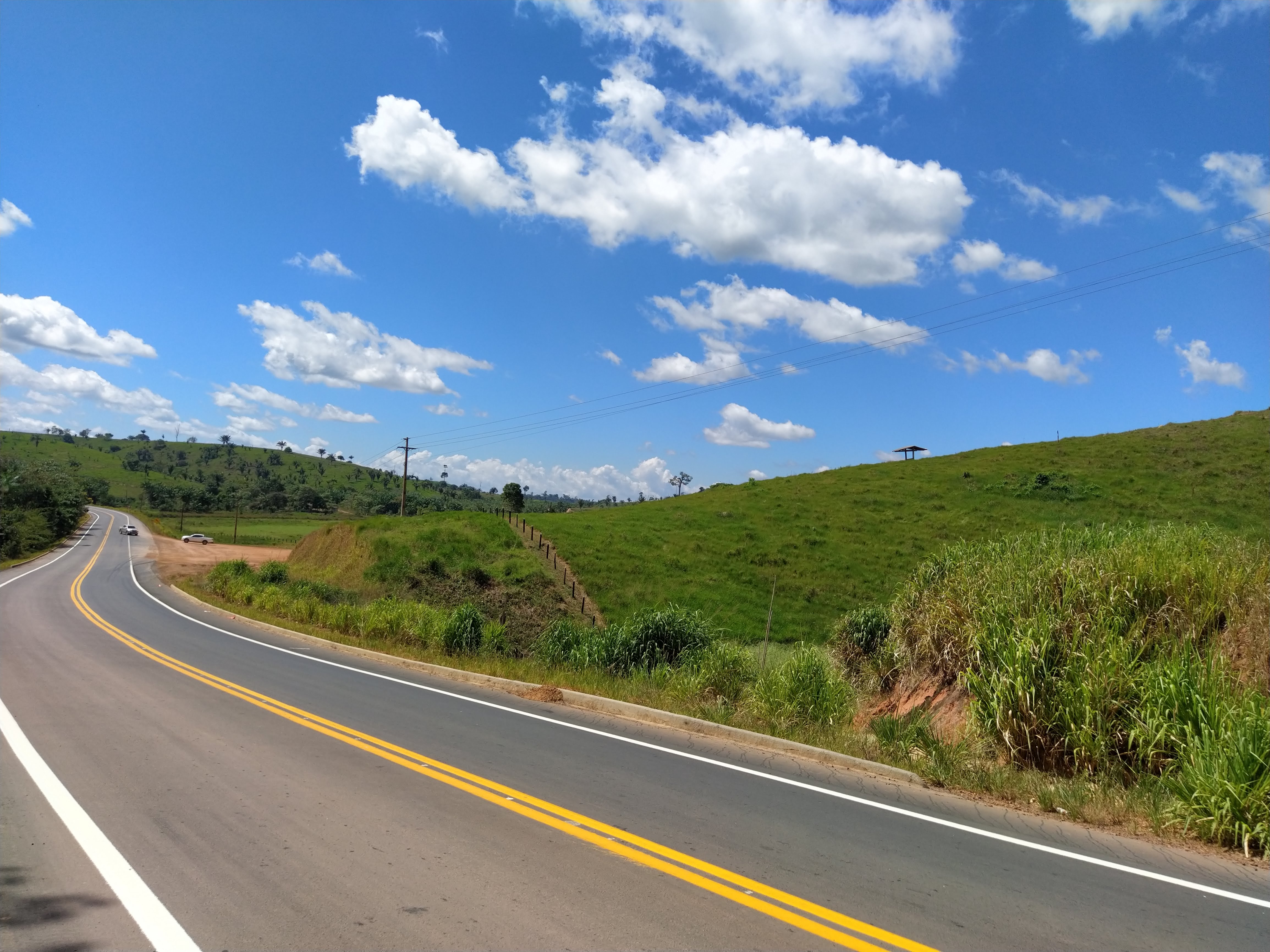 Paisagem da rodovia Transamazônica